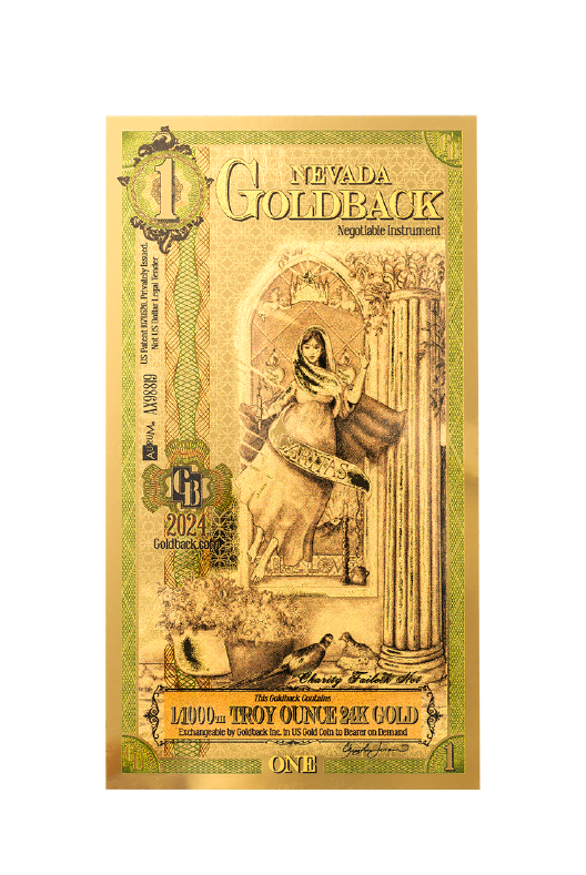 Nevada — 1 Goldback distributor bundle